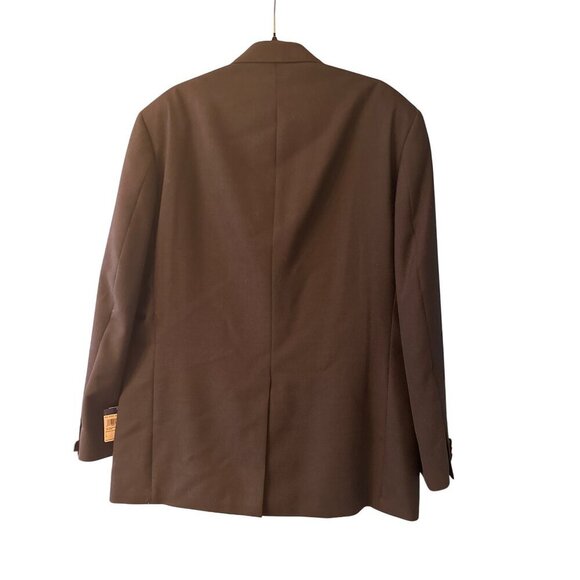 NWT Dockers Mens Navy Blazer Size 44L Polyester & Wool Blend - Picture 4 of 7